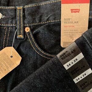 Men’s 505 Levi’s Regular Fit 34”x29”